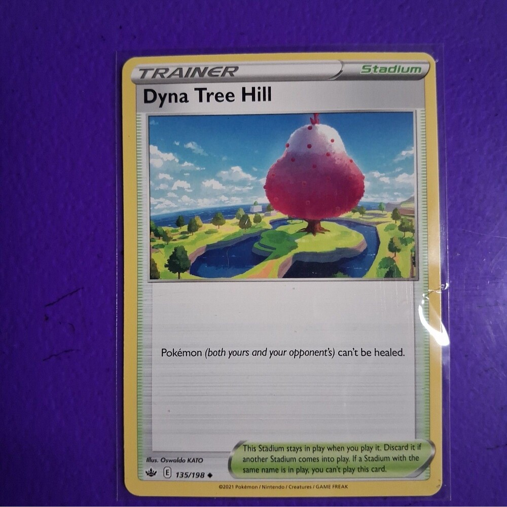 Dyna Tree Hill 135/198 Swsh06: Sword & Shield - Chilling Reign Regular